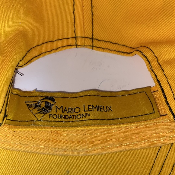 Pittsburg Penguins Hockey Baseball Cap, Mario Lemieux Foundation, New - Picture 3 of 3